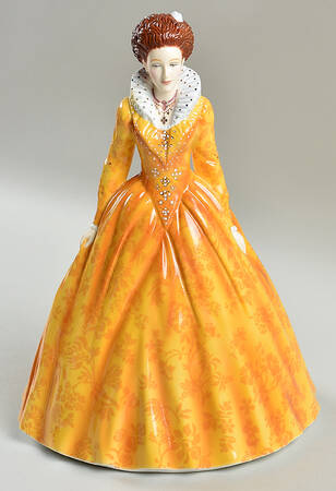 Royal Doulton Figurine Queen Elizabeth I - With Box Bx1828