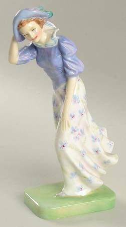 Royal Doulton Figurine Windflower - With Box Bx1868