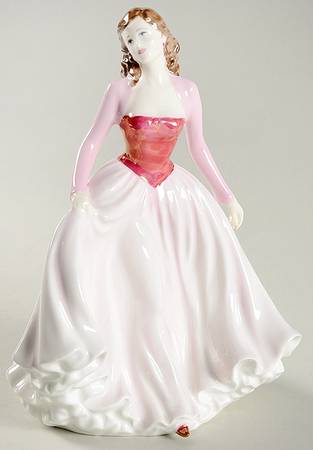 Royal Doulton Figurine Happy Anniversary Pink - With Box Bx1800
