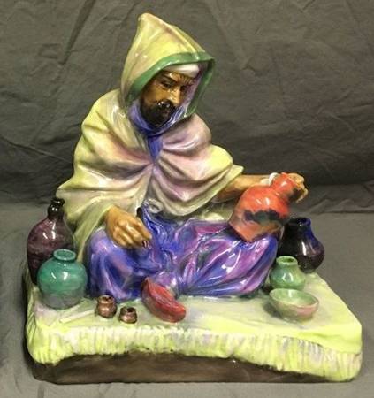 Royal Doulton Figurine Potter-Green - With Box Bx1809