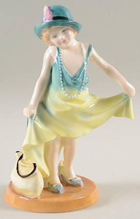 Royal Doulton Figurine Dressing Up - No Box Nb1808