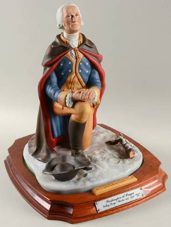 Royal Doulton Figurine George Washington At Prayer - No Box Nb1681