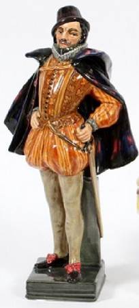 Royal Doulton Figurine Sir Walter Raleigh - With Box Bx1882