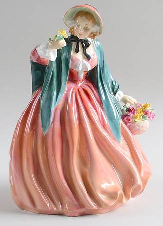 Royal Doulton Figurine Lady Charmian-Red Dress - Boxed