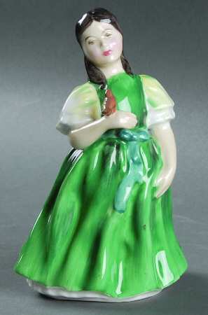 Royal Doulton Figurine Francine-Bird's Tail Up - With Box Bx1451