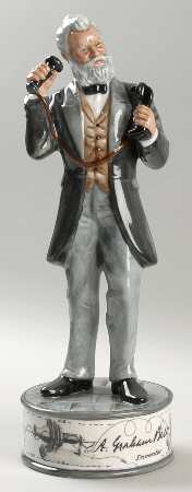 Royal Doulton Figurine Alexander Graham Bell - No Box Nb1502