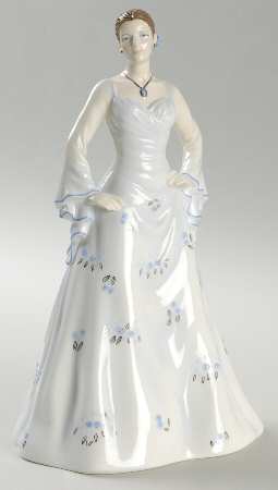 Royal Doulton Figurine 25th Anniversary - No Box Nb1553