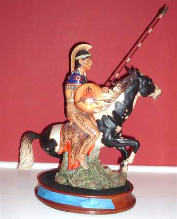 Royal Doulton Figurine Indian Brave - Nb1353, No Box