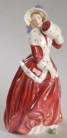 Royal Doulton Figurine Christmas Morn - Boxed