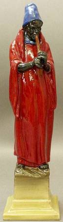 Royal Doulton Figurine Moorish Piper Minstrel-Red Robe - No Box Nb1588