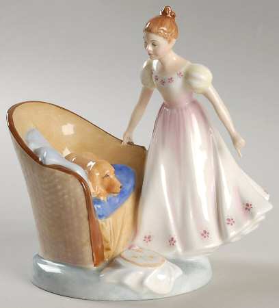 Royal Doulton Figurine Beat You To It - With Box Bx1586