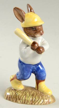 Bunnykins Figurines Home Run Bunnykins - No Box