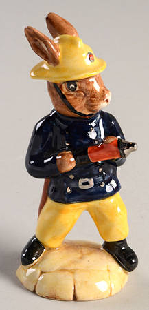 Bunnykins Figurines Fireman Bunnykins - No Box