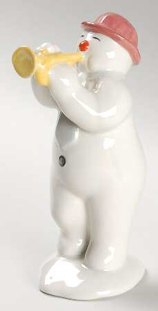 Snowman Figurine Collection Trumpeter Snowman - No Box