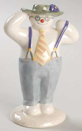 Snowman Figurine Collection Stylish Snowman - Boxed