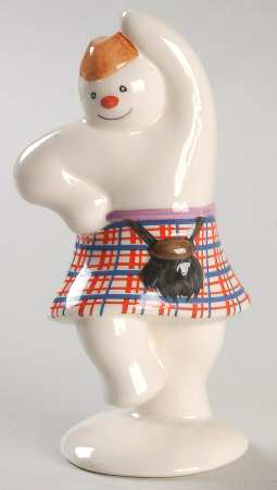 Snowman Figurine Collection Highland Snowman - Boxed