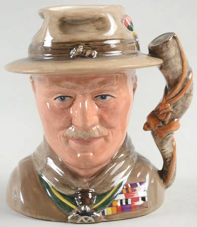 Character Jug Lord Baden-Powell-Small - With Box Bx935