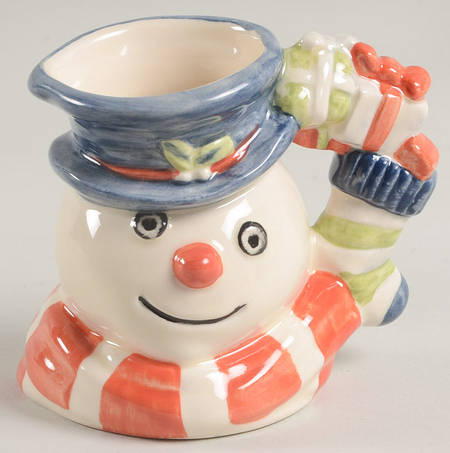 Character Jug Snowman Stocking-Miniature - No Box