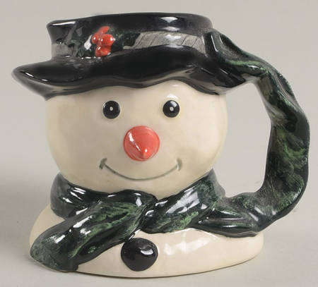 Character Jug Snowman-Miniature - Nb829, No Box