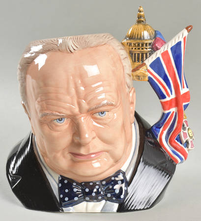 Character Jug Winston Churchill - Nb1004, No Box