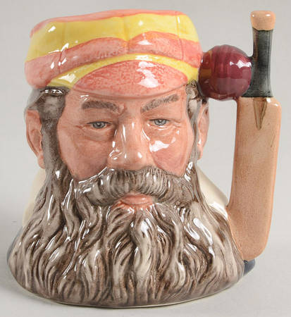 Character Jug W G Grace-Small - With Box Bx1078