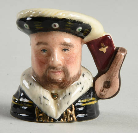 Character Jug Henry Viii-Tiny - With Box Bx1013