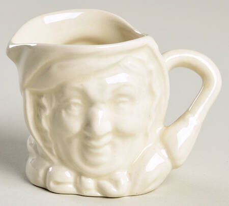 Character Jug Sairey Gamp-White Miniature - With Box Bx1144