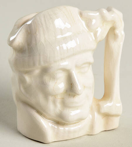 Character Jug Lumberjack-White Miniature - With Box Bx1141