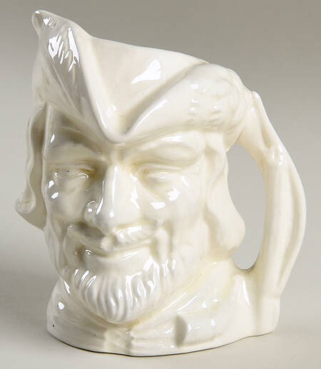 Character Jug Robinhood-White Small - With Box Bx1137
