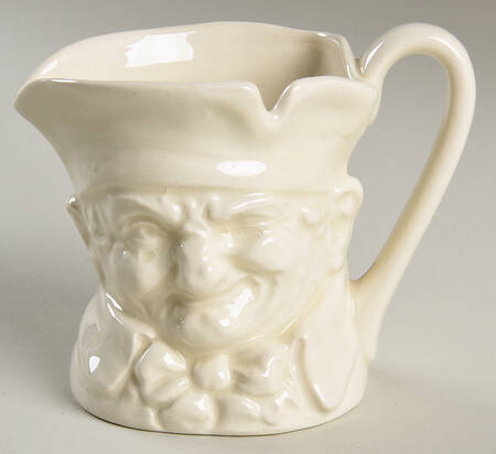 Character Jug Old Charley-White Small - No Box Nb1135
