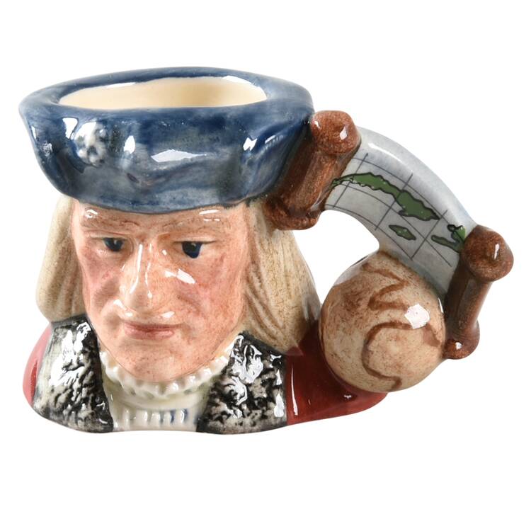 Character Jug Columbus-Tiny - With Box Bx903