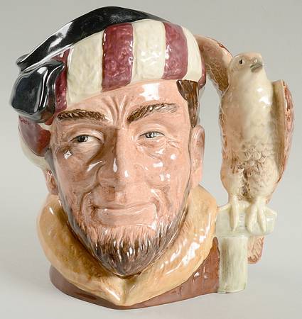 Character Jug The Falconer-Large/Var 3 - With Box Bx911