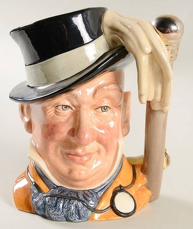 Character Jug Mr. Micawber-Large - With Box Bx941