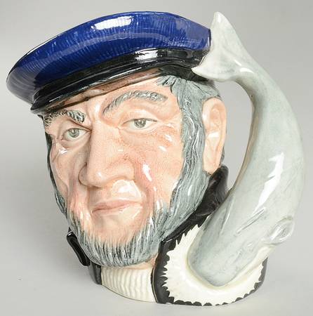Character Jug Capt Ahab-Large - Boxed