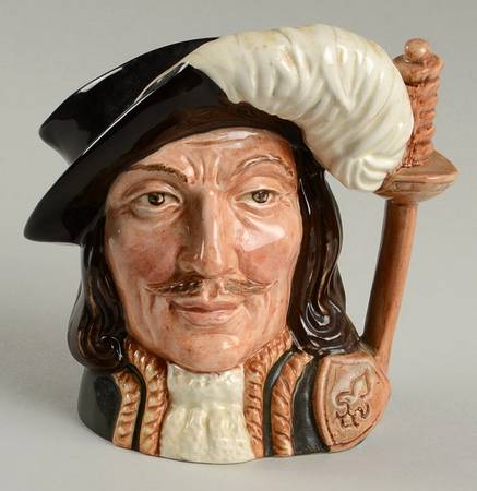 Character Jug Athos-Small-One Of The Three Musketeers - No Box 61b