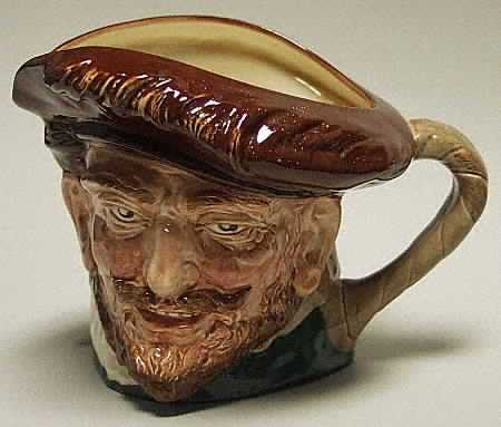 Character Jug Drake With Hat-Large - With Box Bx814