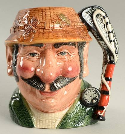Character Jug The Angler-Small - No Box Nb876