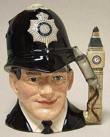 Character Jug London Bobby-Large/Var 1 - No Box