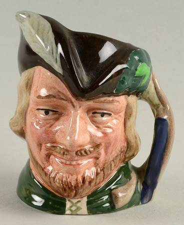 Character Jug Robin Hood-Miniature/Var 2 - With Box Bx787