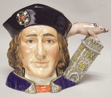 Character Jug Richard Iii-Large - Nb844, No Box
