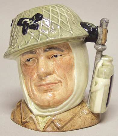Character Jug The Soldier-Small - With Box Bx852