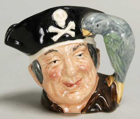 Character Jug Long John Silver-Miniature - Boxed
