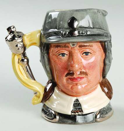 Character Jug Oliver Cromwell-Small - With Box Bx866