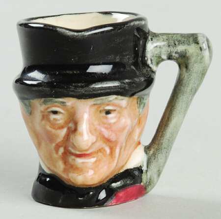 Character Jug John Peel-Tiny Grey Handle - Nb820, No Box