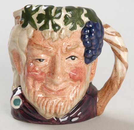 Character Jug Bacchus-Miniature - No Box