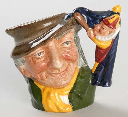 Character Jug Punch & Judy Man-Miniature - With Box Bx869