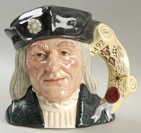 Character Jug Christopher Columbus-Large - No Box