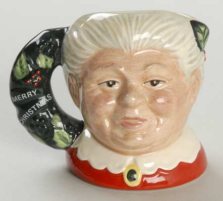 Character Jug Mrs Claus-Miniature - Boxed