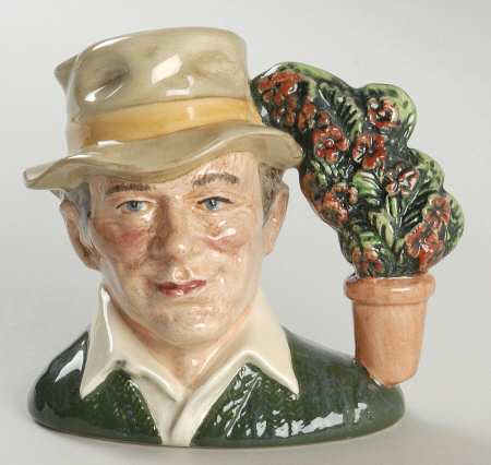 Character Jug The Gardener-Small/Style 2-Var 2 - With Box Bx827