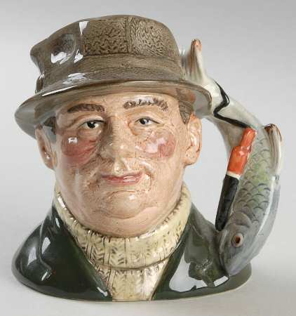 Character Jug The Angler-Small - Nb 636, No Box